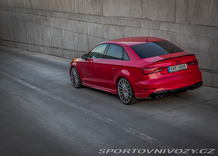 Audi S3 8v, Limo, Barva Tango red 2017