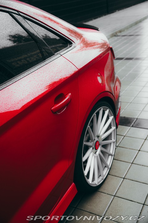 Audi S3 8v, Limo, Barva Tango red 2017