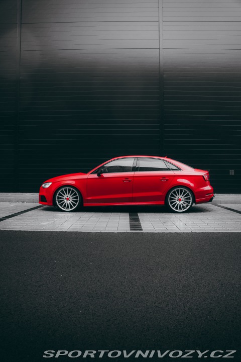 Audi S3 8v, Limo, Barva Tango red 2017