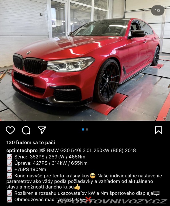 BMW 5 BMW G30 540i xDrive 2018