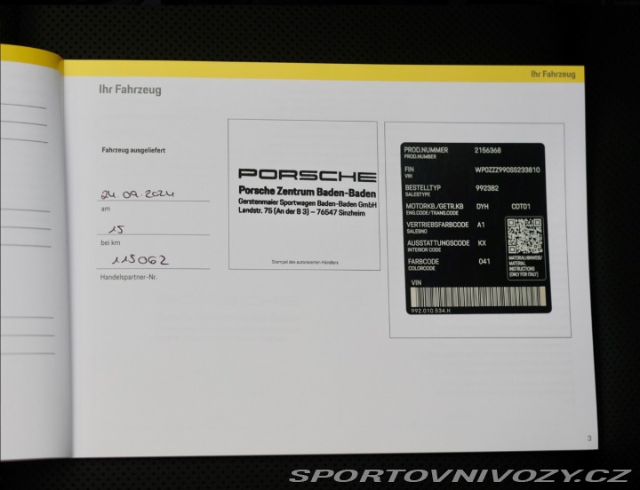 Porsche Carrera GT *FACELIFT!*SportChrono*P 2024