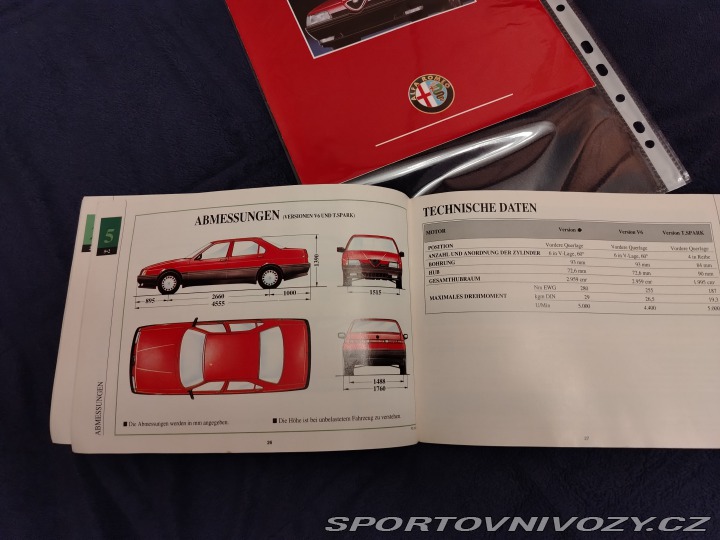 Alfa Romeo Ostatní modely 164 3.0 V6 Busso 1992