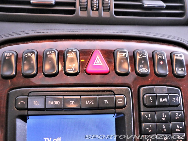 Mercedes-Benz CL 5,5 CZ 30900km Serv.knih 2001