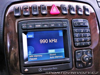 Mercedes-Benz CL 5,5 CZ 30900km Serv.knih 2001