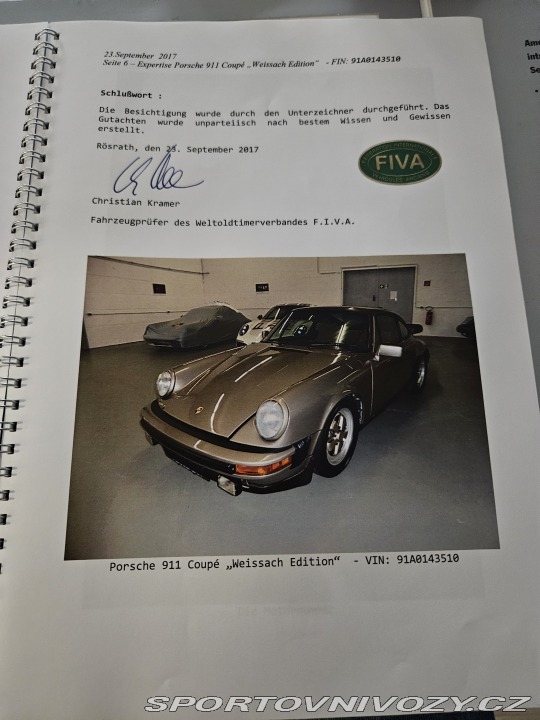 Porsche 911 911 SC WEISSACH LIMITED 1980