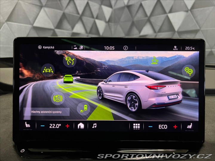 Škoda Enyaq Coupé RS 4x4 82KWH, HEAD-UP, TE 2023