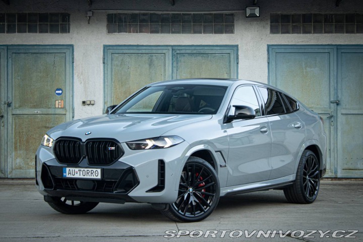 BMW X6 xDrive M60i - ZÁRUKA, BE 2024