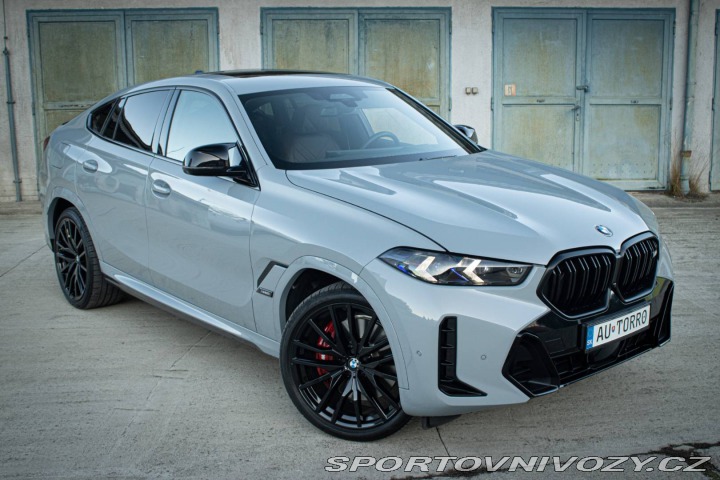 BMW X6 xDrive M60i - ZÁRUKA, BE 2024