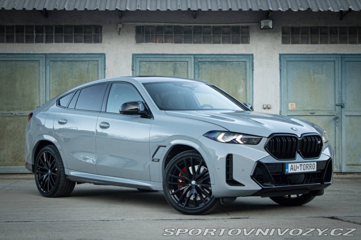 BMW X6 xDrive M60i - ZÁRUKA, BE 2024
