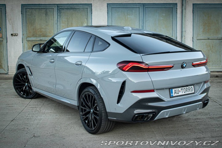 BMW X6 xDrive M60i - ZÁRUKA, BE 2024