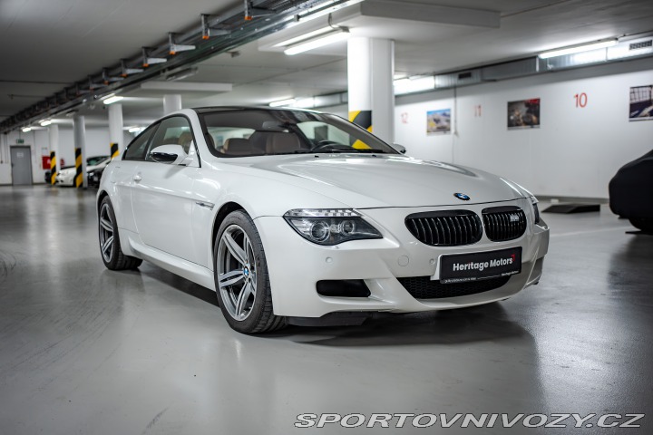 BMW M6 Coupe, TOP výbava a stav 2007