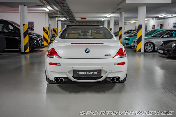 BMW M6 Coupe, TOP výbava a stav 2007