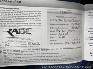 Peugeot 308 2.0Hdi 110kw 2015