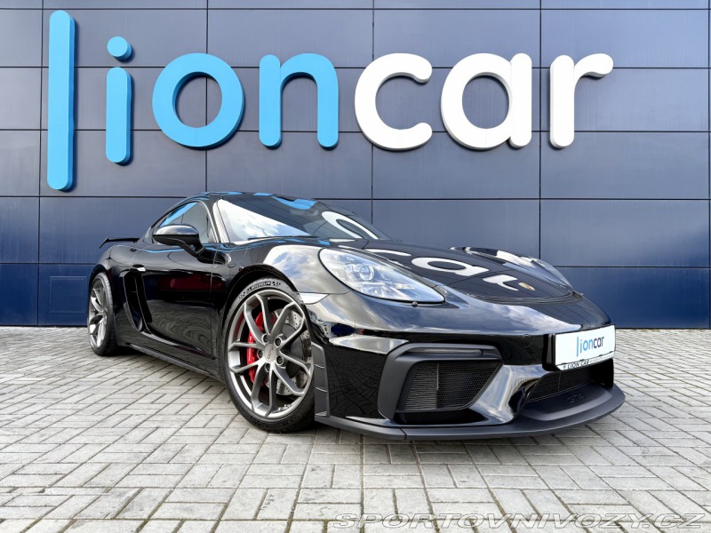Porsche Cayman GT4 4.0, ČR, Záruka, PDLS