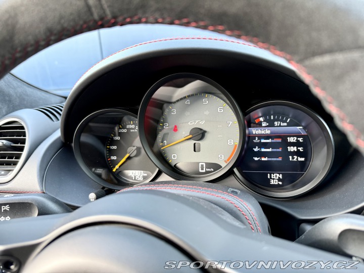 Porsche Cayman GT4 4.0, ČR, Záruka, PDLS 2020
