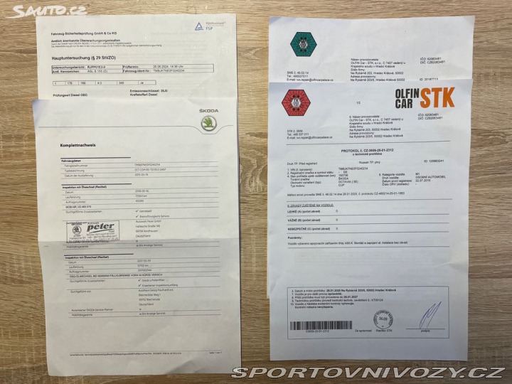 Škoda Octavia RS 2.0TDI DSG F1 RS MÓDY 2015