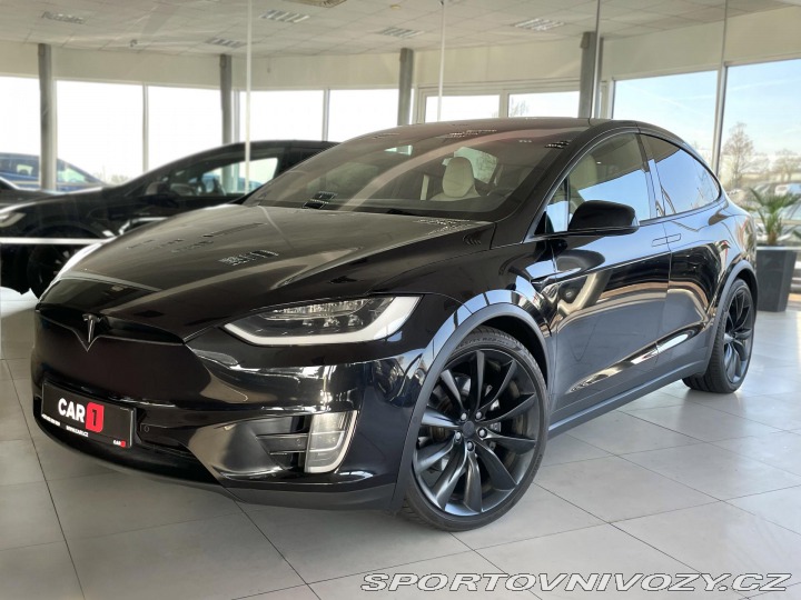 Tesla Model X X90D 386kW*CCS*6míst*DPH 2017
