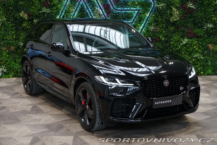 Jaguar F-Pace SVR 5.0 V8 Sport-Seats Zá 2022