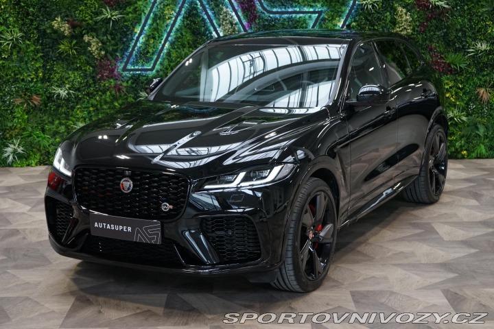 Jaguar F-Pace SVR 5.0 V8 Sport-Seats Zá 2022