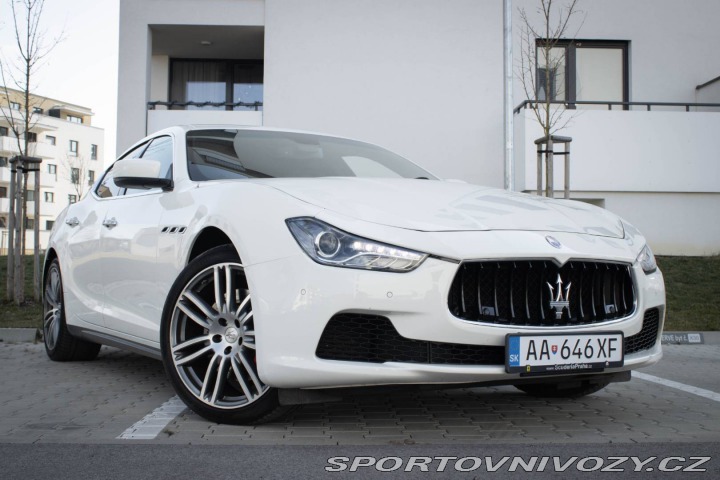 Maserati Ghibli V6 243kw A/T8 /AJ NA SPL 2017
