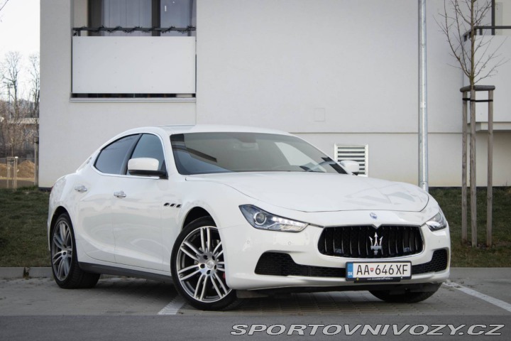 Maserati Ghibli V6 243kw A/T8 /AJ NA SPL 2017