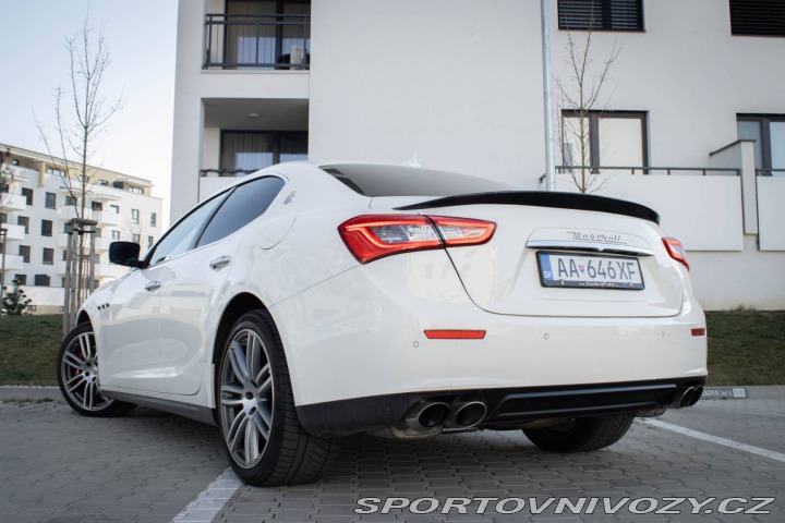 Maserati Ghibli V6 243kw A/T8 /AJ NA SPL 2017