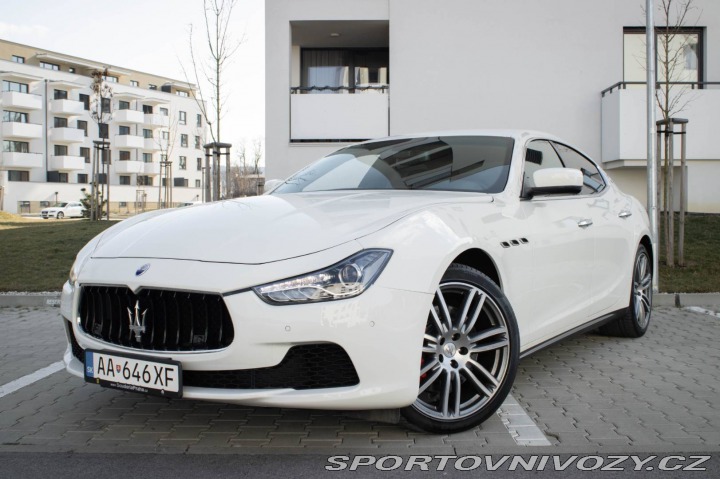 Maserati Ghibli V6 243kw A/T8 /AJ NA SPL 2017