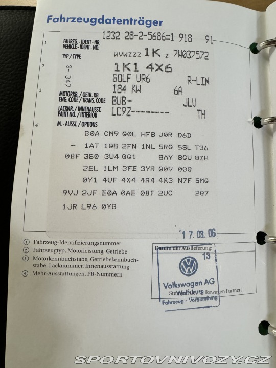 Volkswagen Golf R32 2006