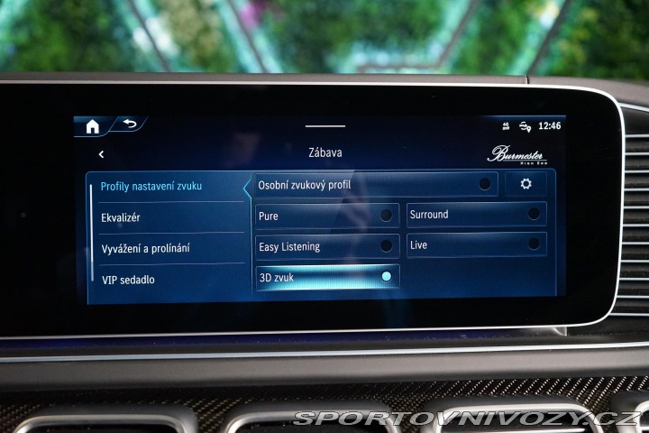 Mercedes-Benz Ostatní modely GLS Brabus 800 3D Burm 7míst 2024