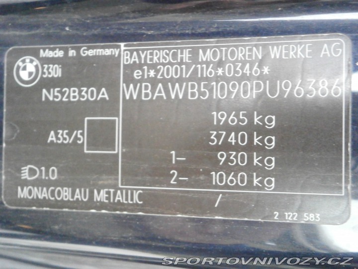 BMW 3 M3 look, e92, N52B30A, 2006