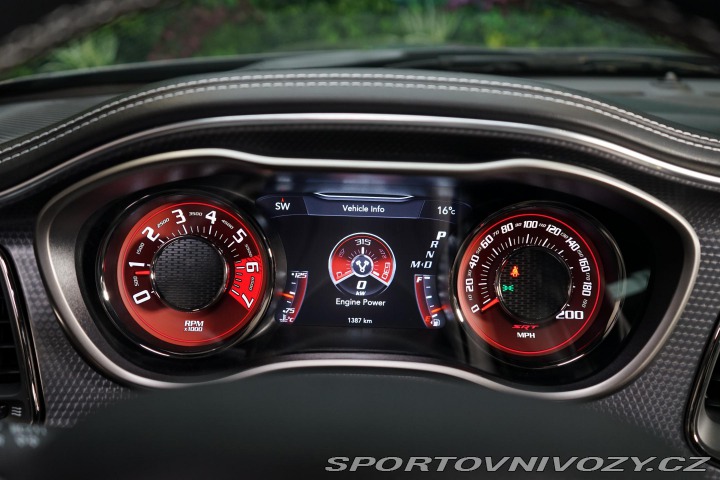 Dodge Challenger SRT Hellcat 6.2L 535kW Zá 2022