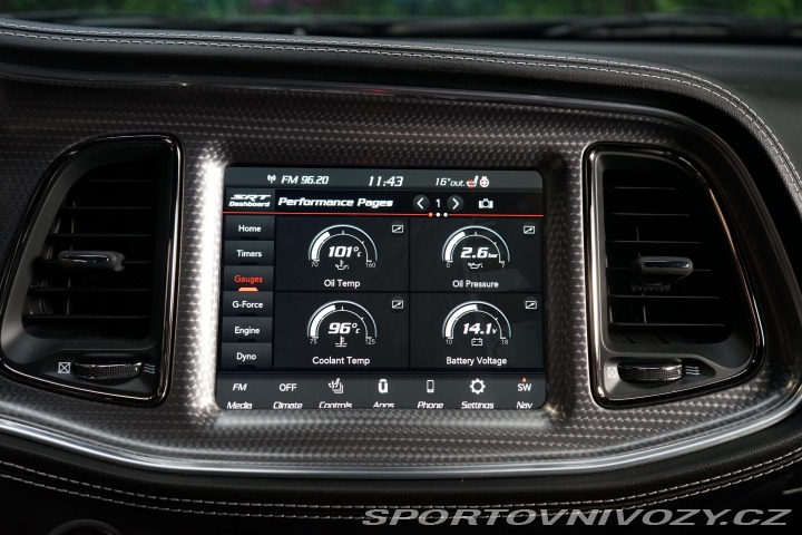 Dodge Challenger SRT Hellcat 6.2L 535kW Zá 2022