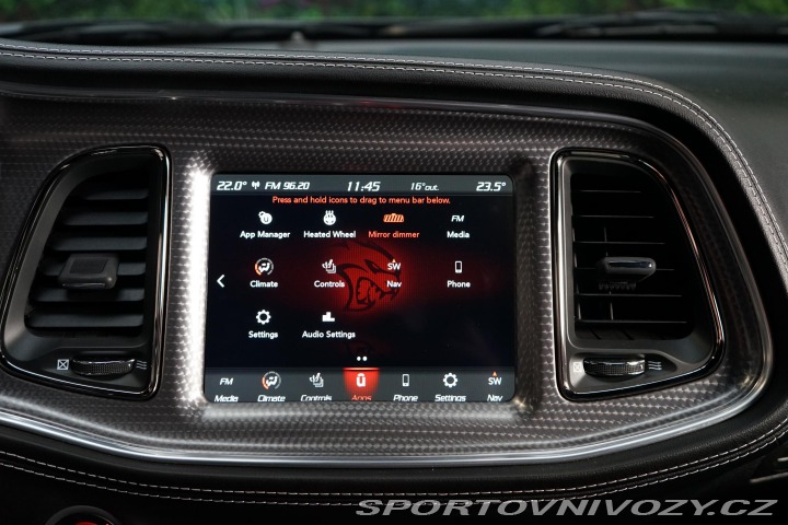 Dodge Challenger SRT Hellcat 6.2L 535kW Zá 2022