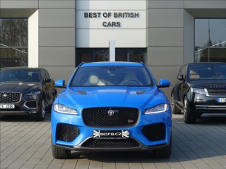 Jaguar F-Pace 5,0 SVR, 550HP,1.Maj,ČR,D