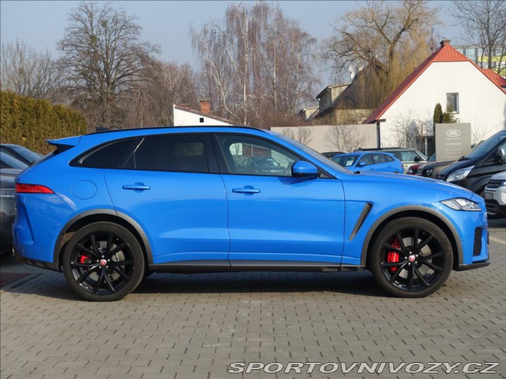 Jaguar F-Pace 5,0 SVR, 550HP,1.Maj,ČR,D 2020