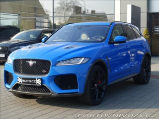 Jaguar F-Pace 5,0 SVR, 550HP,1.Maj,ČR,D 2020