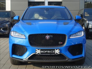 Jaguar F-Pace 5,0 SVR, 550HP,1.Maj,ČR,D 2020
