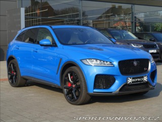 Jaguar F-Pace 5,0 SVR, 550HP,1.Maj,ČR,D 2020