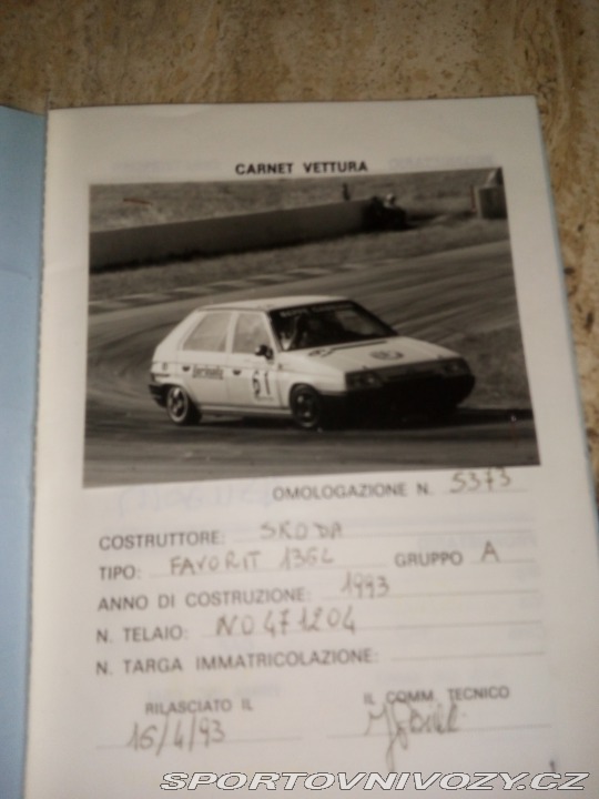 Škoda Ostatní modely 136 L 1986