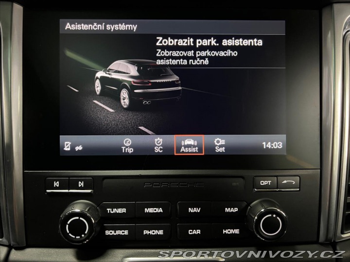 Porsche Macan TURBO PDK, CHRONO, VZDUCH 2016