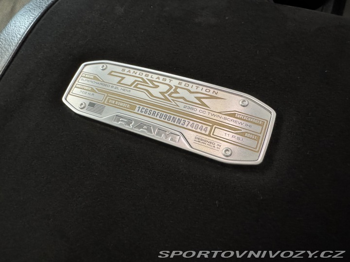 Dodge Ostatní modely RAM TRX Sandblast LImited 2022