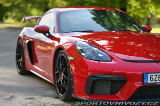 Porsche Cayman GT4/ČR/1.majitel/ Manuál