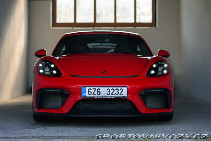 Porsche Cayman GT4/ČR/1.majitel/ Manuál 2020