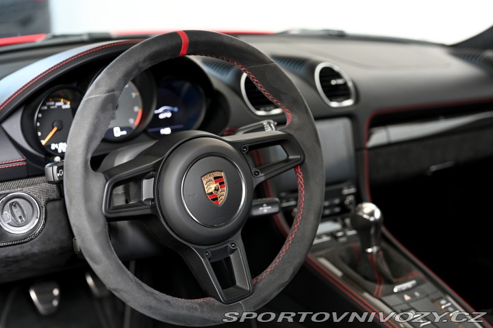 Porsche Cayman GT4/ČR/1.majitel/ Manuál 2020