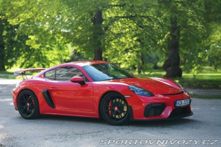 Porsche Cayman GT4/ČR/1.majitel/ Manuál 2020