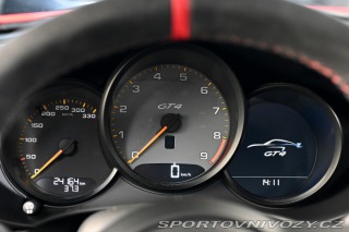 Porsche Cayman GT4/ČR/1.majitel/ Manuál 2020