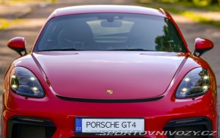 Porsche Cayman GT4/ČR/1.majitel/ Manuál 2020