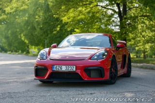 Porsche Cayman GT4/ČR/1.majitel/ Manuál 2020