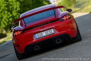 Porsche Cayman GT4/ČR/1.majitel/ Manuál 2020