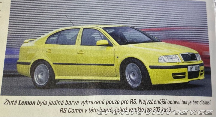 Škoda Octavia RS 1U0 2005